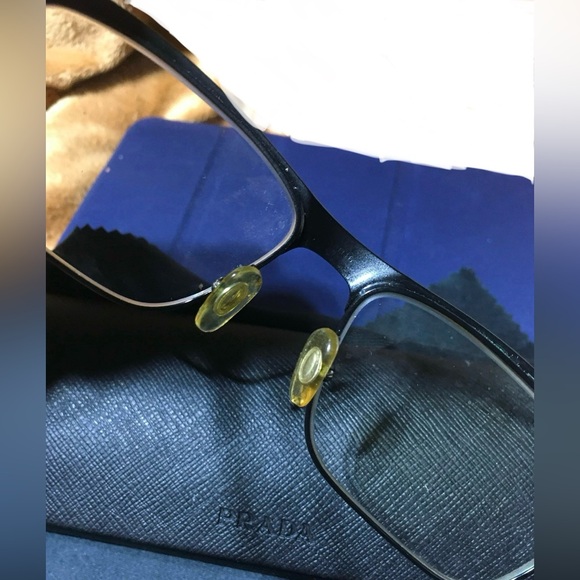 Prada Sunglasses Eyeglasses Frames Only 25990855 Unisex with PRADA Case - Picture 8 of 14